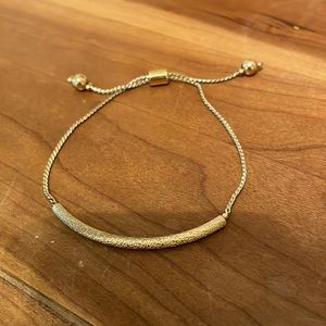 Gold adjustable PuraVida bracelet